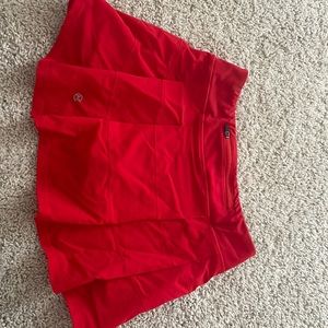 Size 6 Red tennis skirt